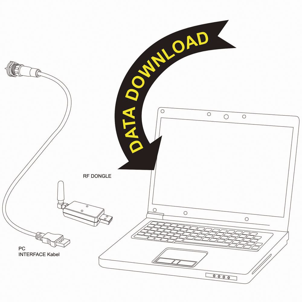 PreLock 90 Data Transfer On A Computer Or Laptop