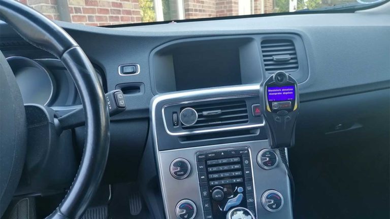 PreLock Alcohol Ignition Interlock Device Installed In A Volvo V60 By TruckWarn