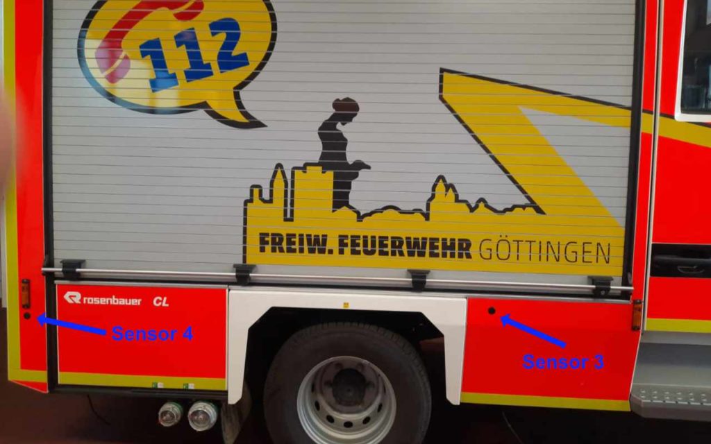 Montagebeispiel Feuerwehr Iveco Transporter Deluxe Plus S3 S4