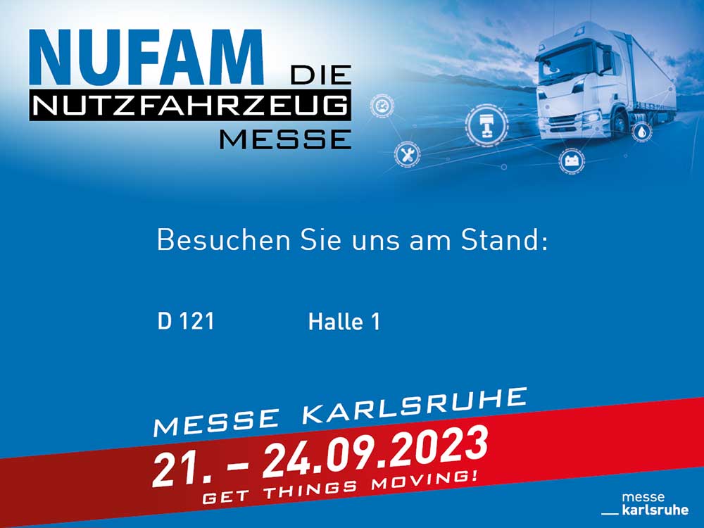 NUFAM 2023 Messe In Karlsruhe TruckWarn 1-Net-Technik