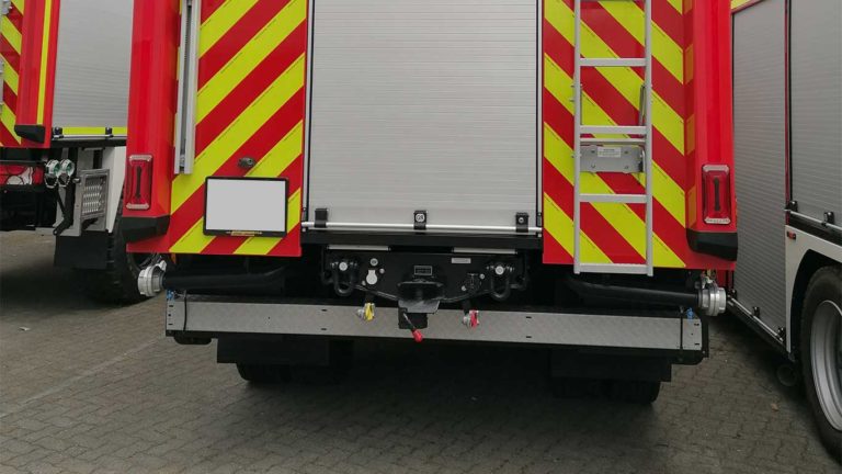 R158 Rueckfahrassistent Von TruckWarn Feuerwehr