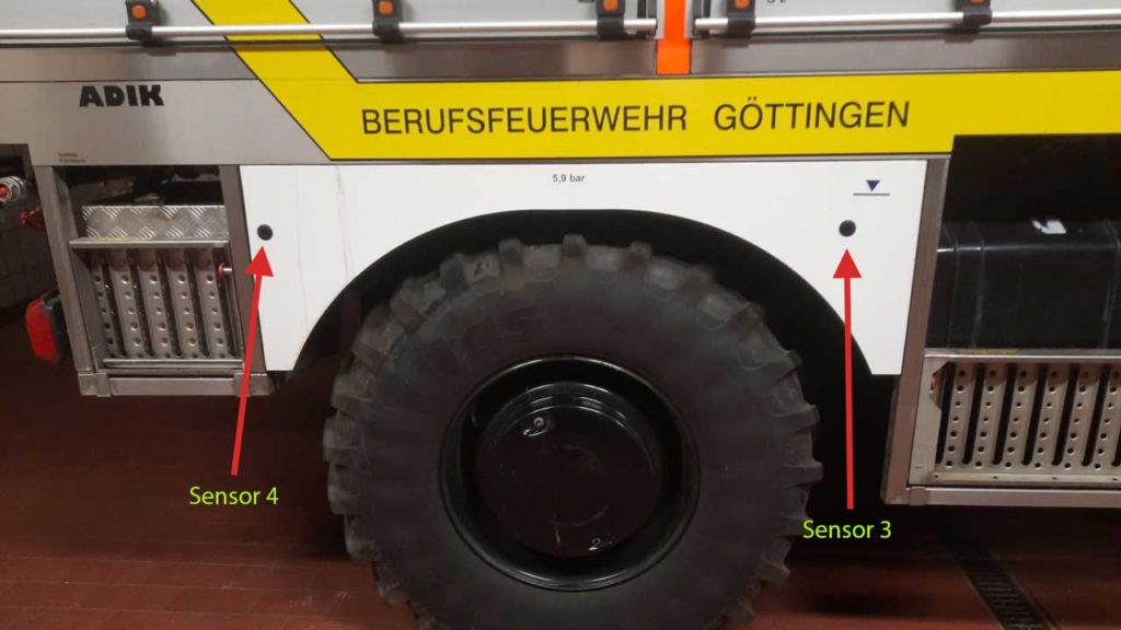 Unimog Feuerwehr Montagebeispiel Sensor 3 Und 4 DELUXE Plus 4 03