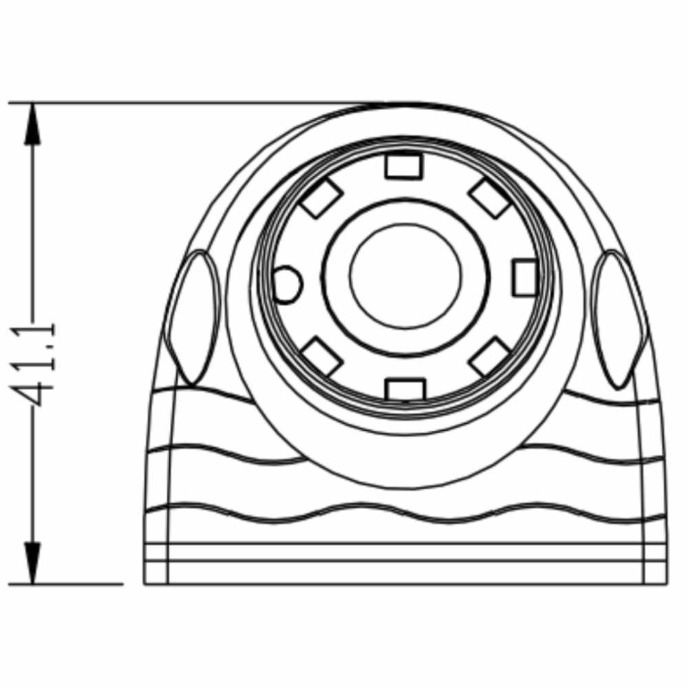 Kamera KA170-AHD - PAL