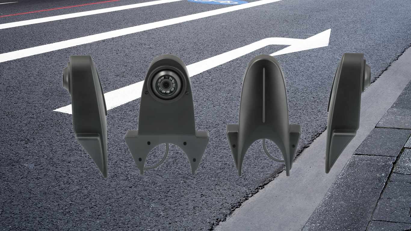 Transporter Rückfahrkamera Mit Nachtsicht Und Kugelkopffassung In Schwarz