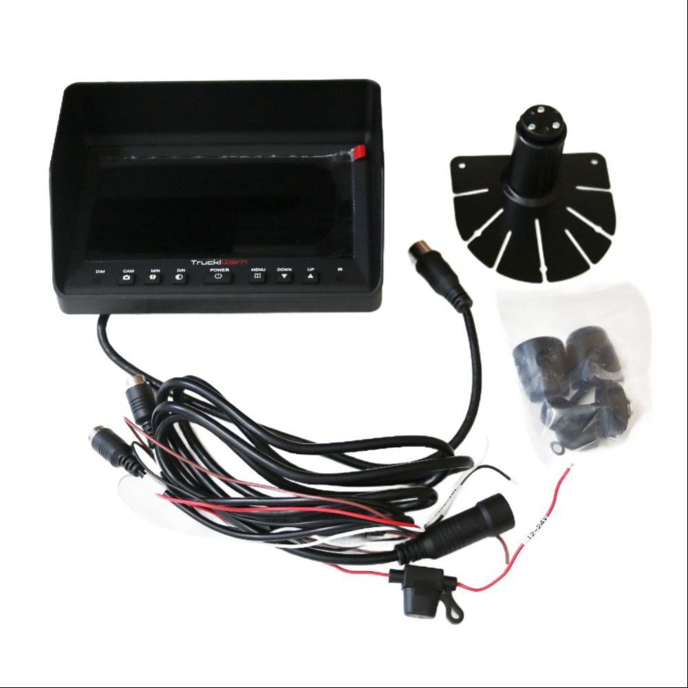 TFT Monitor 7Zoll AHD/PAL/NTSC - Auto-Dimmer - 2AV-Eingänge mit 2xTrigger - MO117/AHD